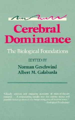 Kniha Cerebral Dominance Norman Geschwind