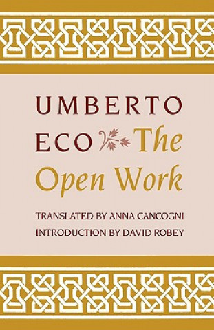 Könyv Open Work Umberto Eco