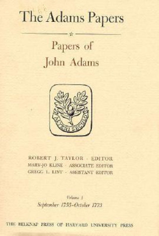 Livre Papers of John Adams John Adams