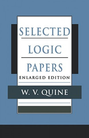 Książka Selected Logic Papers W. V. Quine