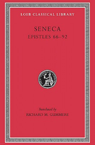 Kniha Epistles Lucius Annaeus Seneca
