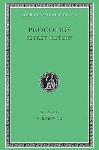 Kniha Anecdota or Secret History Procopius