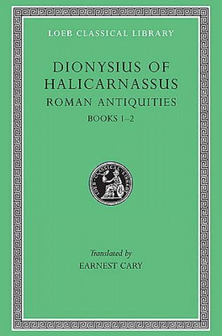 Kniha Roman Antiquities Dionysius of Halicarnassus