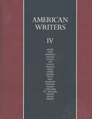 Buch American Writer UNGER
