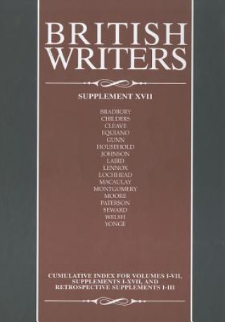 Carte British Writers, Supplement XVII Charles Scribner's Sons