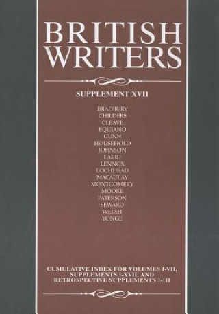 Kniha British Writers, Supplement XVII Charles Scribner's Sons