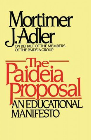 Könyv Paideia Proposal Adler