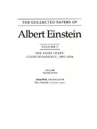 Carte Collected Papers of Albert Einstein, Volume 5 (English) Albert Einstein