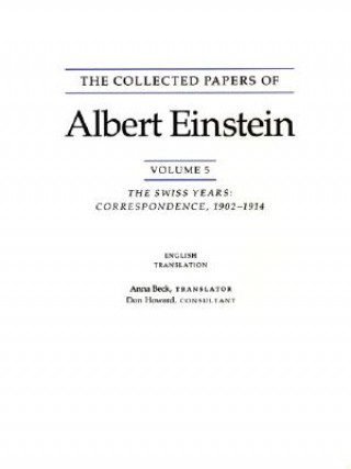 Knjiga Collected Papers of Albert Einstein, Volume 5 (English) Albert Einstein