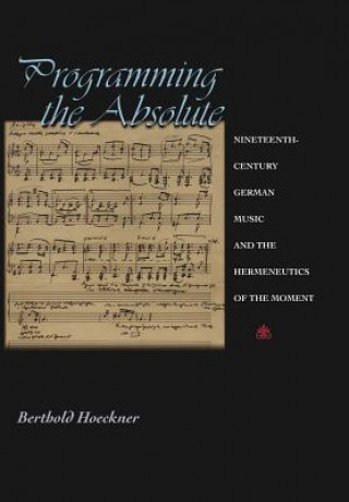 Knjiga Programming the Absolute Berthold Hoeckner