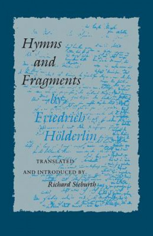 Kniha Hymns and Fragments Friedrich Holderlin