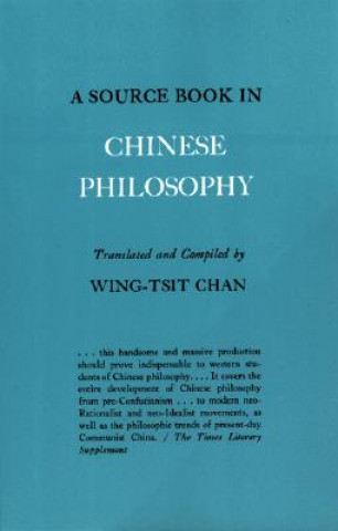Carte Source Book in Chinese Philosophy Wing-tsit Chang