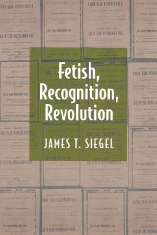 Book Fetish, Recognition, Revolution James T. Siegel