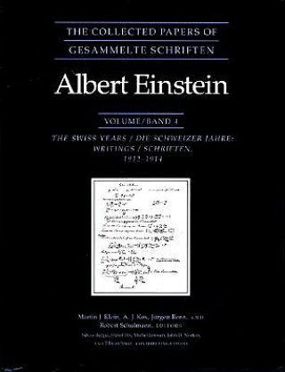 Kniha Collected Papers of Albert Einstein, Volume 4 Albert Einstein