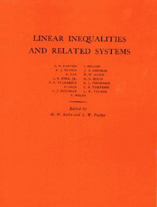Kniha Linear Inequalities and Related Systems. (AM-38), Volume 38 Harold W. Kuhn