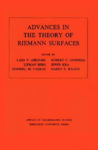 Könyv Advances in the Theory of Riemann Surfaces. (AM-66), Volume 66 Lars V. Ahlfors