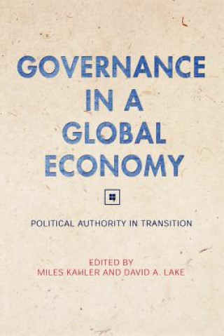 Kniha Governance in a Global Economy Miles Kahler