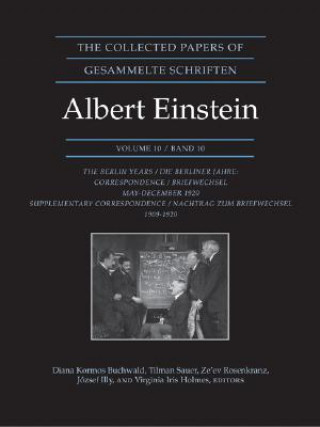 Książka Collected Papers of Albert Einstein, Volume 10 Albert Einstein