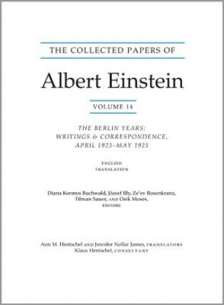 Könyv Collected Papers of Albert Einstein, Volume 14 (English) Albert Einstein