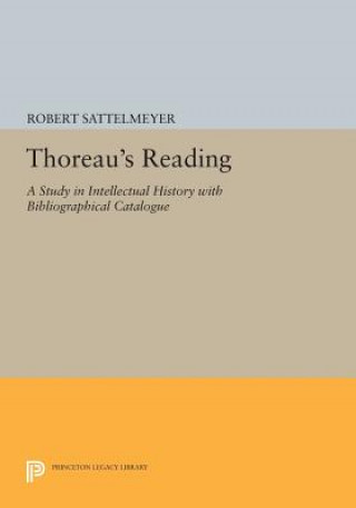 Kniha Thoreau's Reading Robert Sattelmeyer