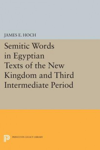 Kniha Semitic Words in Egyptian Texts of the New Kingdom and Third Intermediate Period James E Hoch