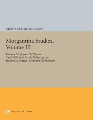 Knjiga Morgantina Studies, Volume III Ninina Cuomo Di Caprio