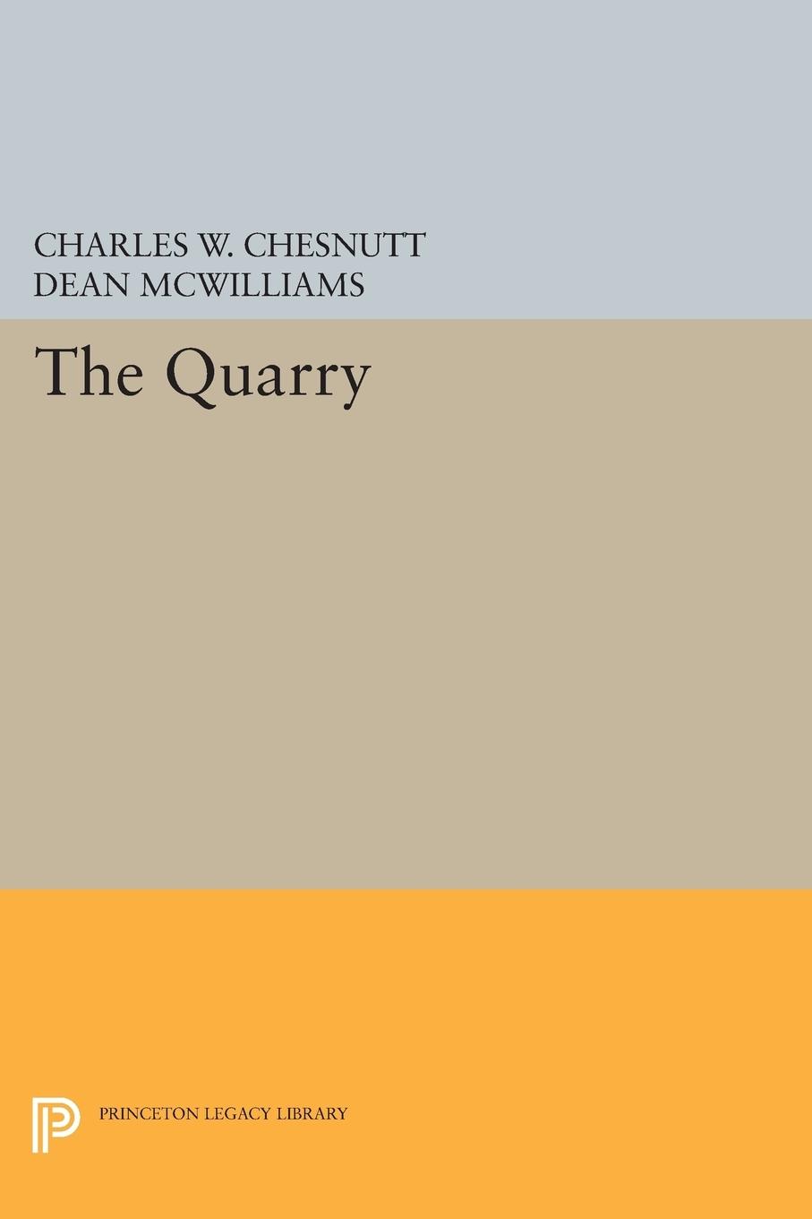 Könyv Quarry Charles W. Chesnutt