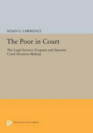 Könyv Poor in Court Susan E. Lawrence