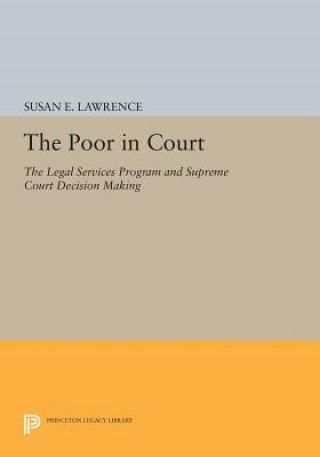 Knjiga Poor in Court Susan E. Lawrence