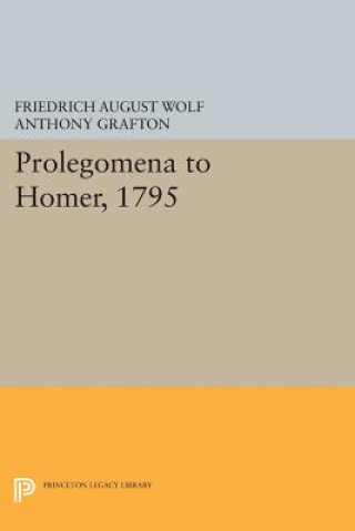 Knjiga Prolegomena to Homer, 1795 Friedrich August Wolf