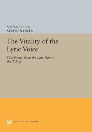 Kniha Vitality of the Lyric Voice Shuen-Fu Lin