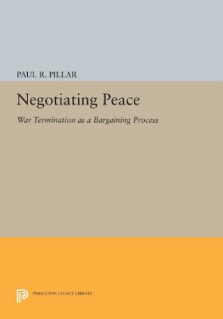 Książka Negotiating Peace Paul R. Pillar