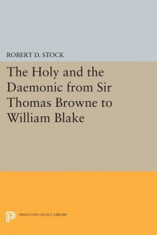 Kniha Holy and the Daemonic from Sir Thomas Browne to William Blake Robert D. Stock