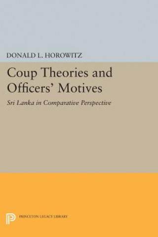 Książka Coup Theories and Officers' Motives Donald L. Horowitz