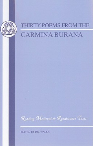 Carte Carmina Burana P. G. Walsh