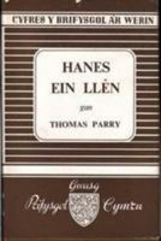 Knjiga Hanes Ein Llen Thomas Parry