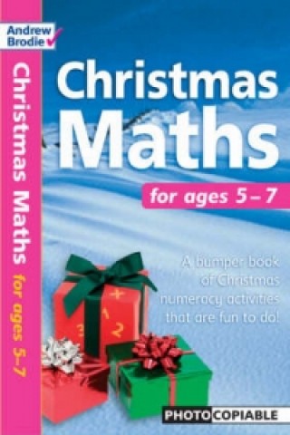 Książka CHRISTMAS MATHS for ages 5-7 Andrew Brodie