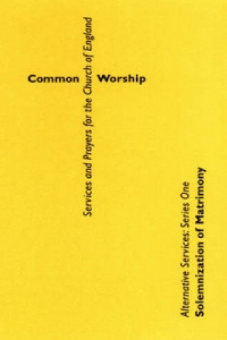 Książka Common Worship Alternative Services Series One 