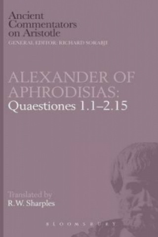 Carte Quaestiones 1.1-2.15 of Aphrodisias Alexander