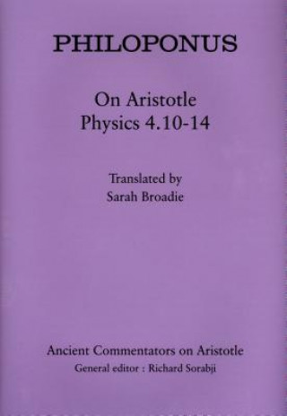 Könyv Philoponus: On Aristotle Physics 4.10-14 Philoponus