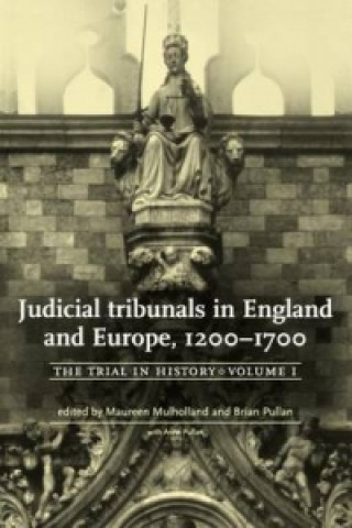 Kniha Judicial Tribunals in England and Europe, 1200-1700 Maureen Mulholland