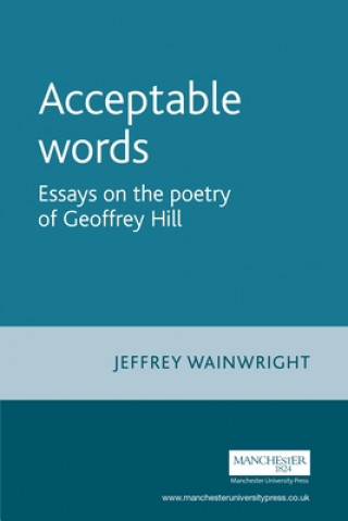 Książka Acceptable Words Jeffrey Wainwright