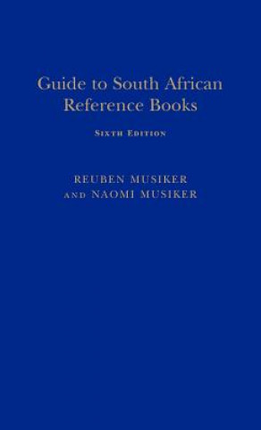 Könyv Guide to South African Reference Books Reuben Musiker