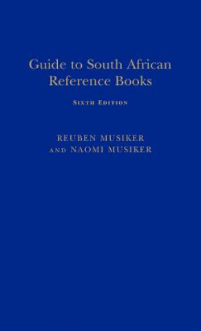 Książka Guide to South African Reference Books Reuben Musiker