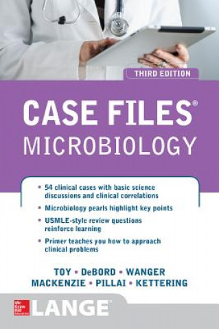Książka Case Files Microbiology, Third Edition Eugene Toy