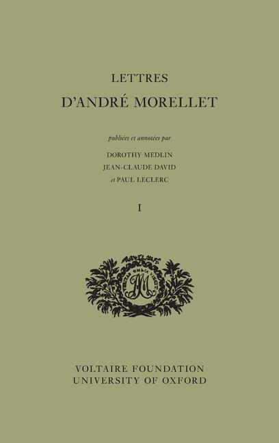 Carte Letters Andre Morellet