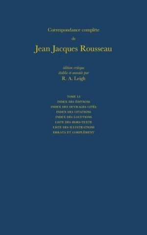 Carte Complete Correspondence Jean-Jacques Rousseau