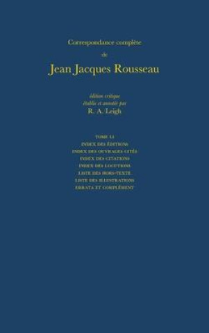 Kniha Complete Correspondence Jean-Jacques Rousseau