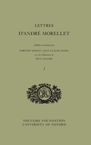 Buch Letters Andre Morellet