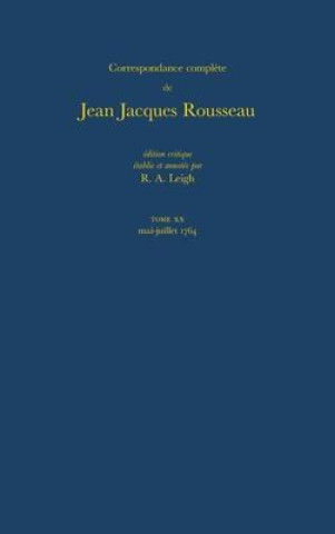 Buch Correspondence Complete De Rousseau 20 Jean-Jacques Rousseau